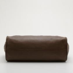 Pre Owned Burberry Limited Edition Nutmeg Degrade Lace Leather Large Hobo