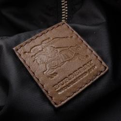 Pre Owned Burberry Limited Edition Nutmeg Degrade Lace Leather Large Hobo