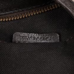 Pre Owned Burberry Beige Haymarket Chains Hobo Bag