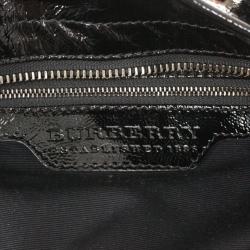 Pre Owned Burberry Nova Check Cartridge Pleat Tote