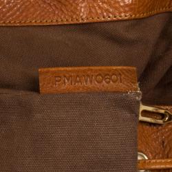 مملوكة مسبقًا Burberry Tan and House Check Drawstring Shoulder Bag