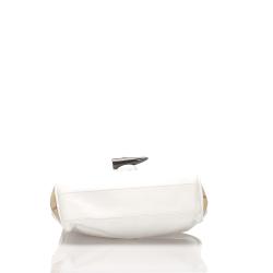 مملوكة مسبقًا Burberry White Leather   Shoulder Bags