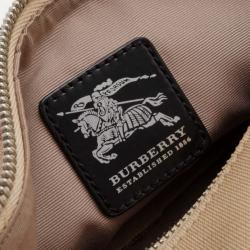 مملوكة مسبقًا Burberry Nova Check Small Boat Bag