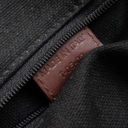 Pre Owned Burberry Haymarket Domed Satchel