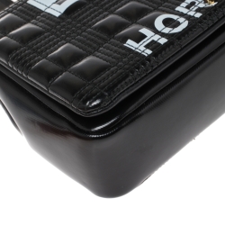 Pre Owned Burberry Black Leather Small Lola Shoulder Bag