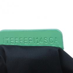 مملوكة مسبقًا Burberry Green Patent Leather Shoulder Bag