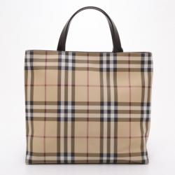 Burberry Nova Check North South Tote