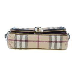 مملوكة مسبقًا Burberry Nova Check Berkeley Crossbody Shoulder Bag
