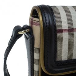 مملوكة مسبقًا Burberry Nova Check Berkeley Crossbody Shoulder Bag