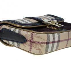 مملوكة مسبقًا Burberry Nova Check Berkeley Crossbody Shoulder Bag