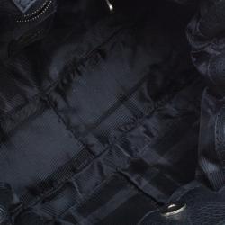 Pre Owned حقيبة بربري كانفاس نوفا تشيك و جلد