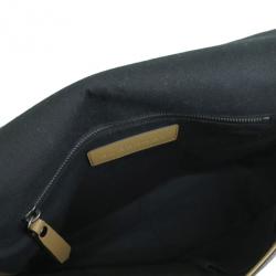 مملوكة مسبقًا Burberry Brown Leather Novacheck Crossbody