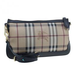 Pre Owned حقيبة كروس-بودي بربري هاي ماركت شوكولاتة مربعات