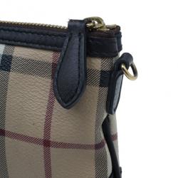 Pre Owned حقيبة كروس-بودي بربري هاي ماركت شوكولاتة مربعات