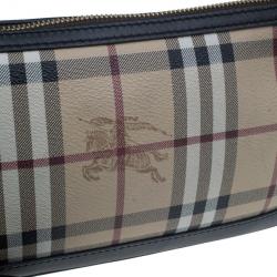 Pre Owned حقيبة كروس-بودي بربري هاي ماركت شوكولاتة مربعات