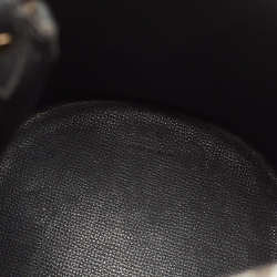 Pre Owned Burberry Bucket Beige Haymarket Check Coated Canvas and Leather Bucket Bag