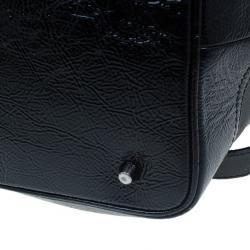 Pre Owned حقيبة يد توت بربري لوري بيت تشك ناليون سوداء متوسطة