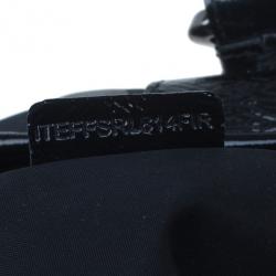 Pre Owned حقيبة يد توت بربري لوري بيت تشك ناليون سوداء متوسطة