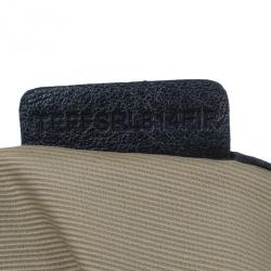 Pre Owned Burberry Black Nova Check Leather Warrior Armor Hobo