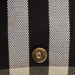 Pre Owned Burberry Beige/Cream Check Canvas and Leather Hackberry Crossbody Bag