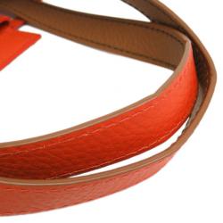 مملوكة مسبقًا Burberry Orange and Brown Reversible Tote