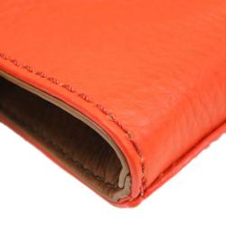 مملوكة مسبقًا Burberry Orange and Brown Reversible Tote