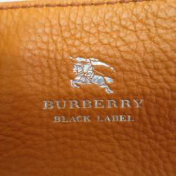 مملوكة مسبقًا Burberry Orange and Brown Reversible Tote