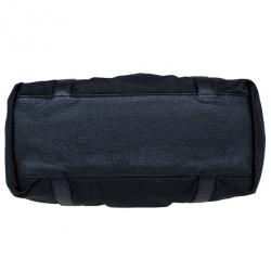 Pre Owned حقيبة يد بربري شيك نايلون أسود