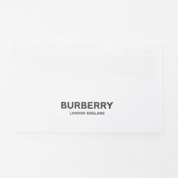 Pre Owned Burberry Beige/Brown Canvas and Leather Small TB Shoulder Bag