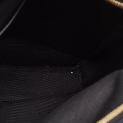 Burberry Black Quilted Leather TB Backpack