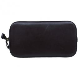 Pre Owned Burberry Beige Haymarket Leather Dome Satchel