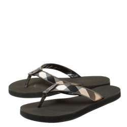 مملوكة مسبقًا صندل أصبع بربري مربعات نوفا متعدد الألوان