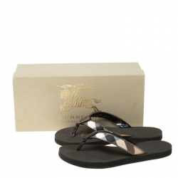 مملوكة مسبقًا صندل أصبع بربري مربعات نوفا متعدد الألوان