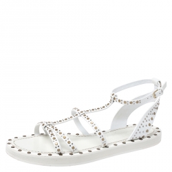 white burberry sandals