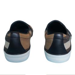 مملوكة مسبقًا Burberry House Check Canvas Slip On Sneakers Size 36