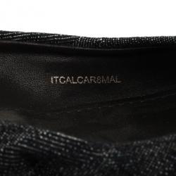 مملوكة مسبقًا Burberry Grainy Denim Ballet Flats Size 39.5