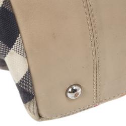 مملوكة مسبقًا Burberry Nova Check Canvas Diaper Bag