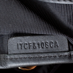 Burberry Black Nylon and Leather Rucksack Backpack