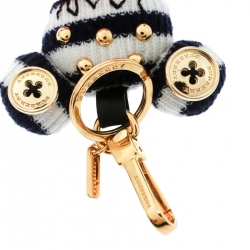 Pre Owned Burberry Navy Blue Hugo Lobster Key Ring / Bag Charm