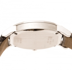 Pre Owned Burberry Silver Stainless Steel The City BU9022 Women's Wristwatch 38 mm