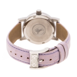 Pre Owned Burberry Lilac Stainless Steel BU7110 Women's Wristwatch 32 mm