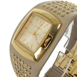 Pre Owned Burberry White Signature Womens Wristwatch 32 MM