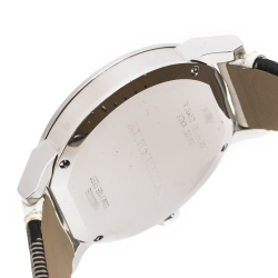 Pre Owned Burberry Grey Stainless Steel Classic BU9009 Women's Wristwatch 38 mm