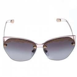 Bvlgari Bronze/Grey Gradient Serpenteyes Sunglasses