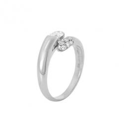 Pre Owned Bvlgari Diamond Gold Ring