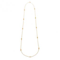 Pre Owned Bvlgari Parentesi 18K Yellow Gold Sautoir Necklace