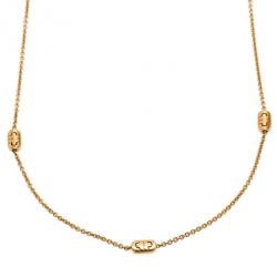 Pre Owned Bvlgari Parentesi 18K Yellow Gold Sautoir Necklace