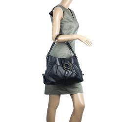 مملوكة مسبقًا Bvlgari Black Chandra Tote