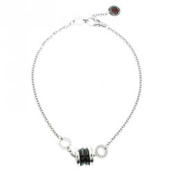 Pre Owned Bvlgari B.Zero1 Save The Children  Silver Bracelet