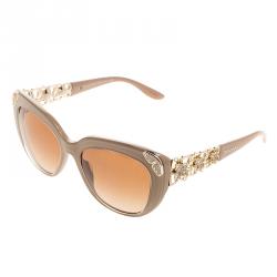 Bvlgari Beige 8162-B Giardini Cateye Sunglasses
